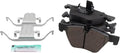 TRQ Front Brake Pads Ceramic Compatible with 2011-2016 BMW 528i