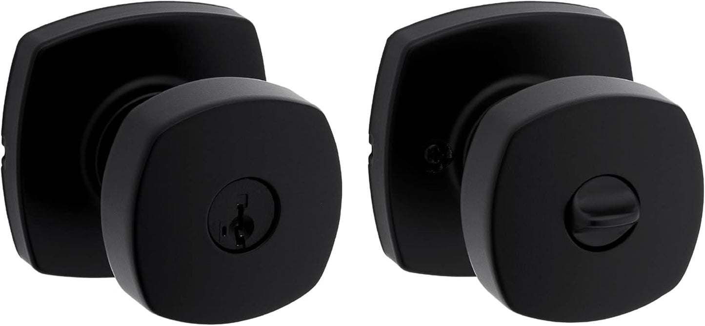 Kwikset Arroyo Knob Entry Door Knob with SmartKey Security