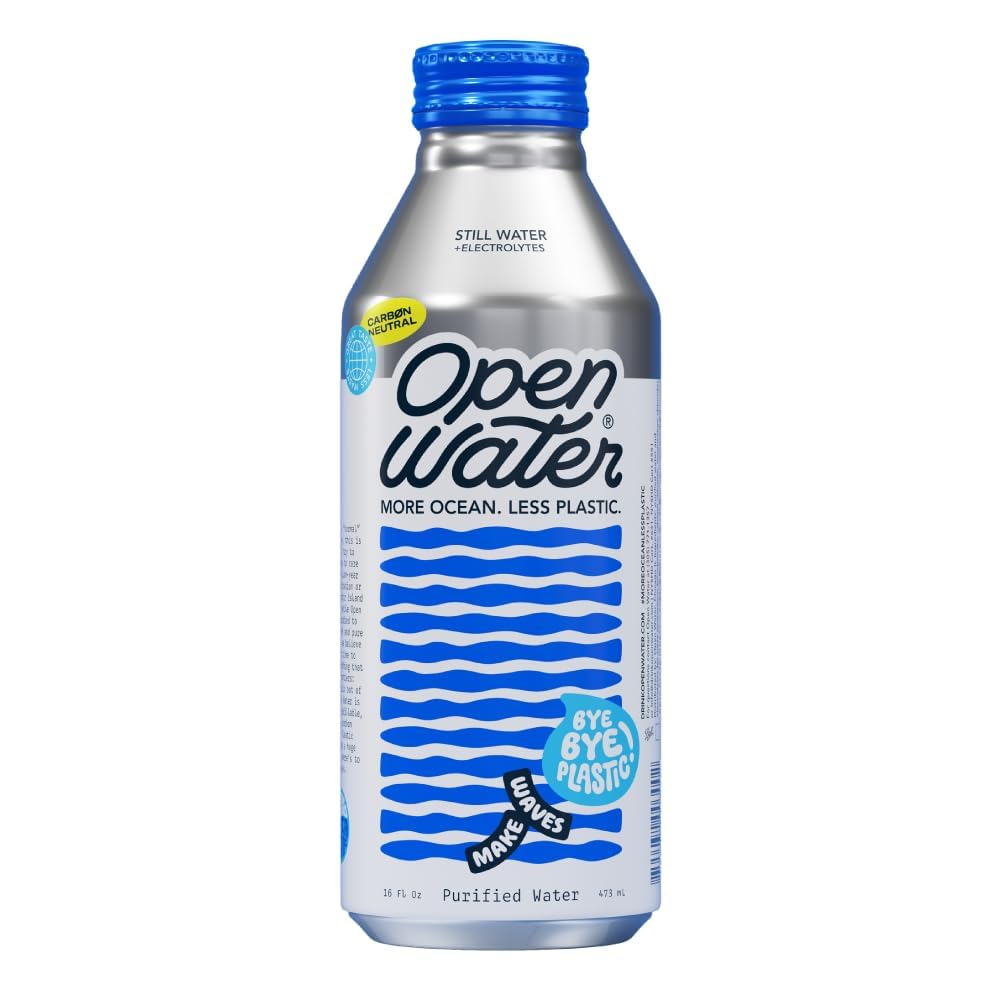 Open Water Still Bottled Water with Electrolytes in Aluminum