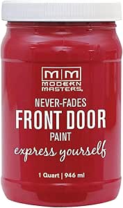 1 qt Modern Masters Ambitious Front Door Paint for Lasting Beauty