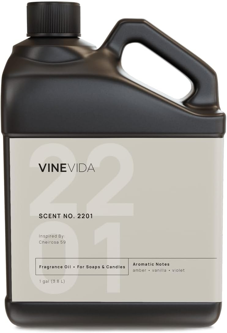 VINEVIDA Scent No.2201 Fragrance Oil for Candle Making 128oz