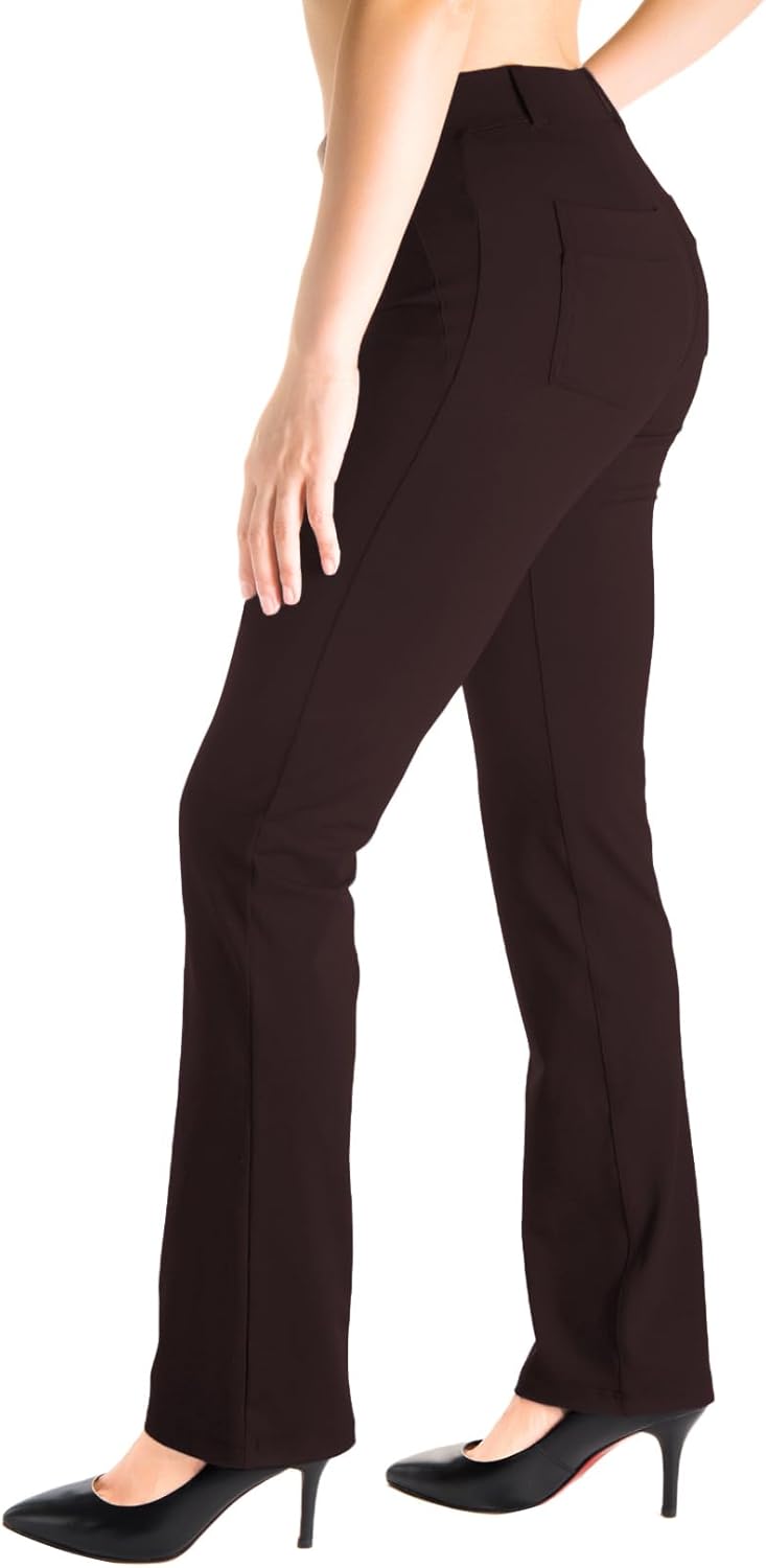 Yogipace Women's Straight Leg Yoga Dress Pants for All Sizes