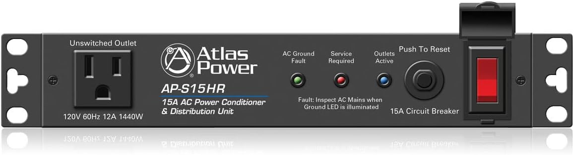 AtlasIED AP-S15HR Power Conditioner - Clean & Reliable Power