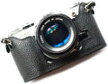 Handmade Genuine Real Leather Half Camera Case for Canon AE-1P
