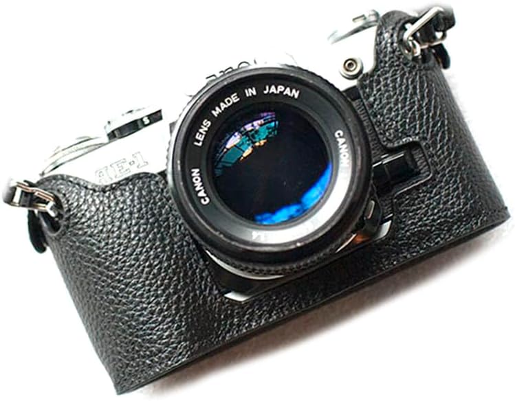 Handmade Genuine Leather Half Camera Case for Canon AE-1P