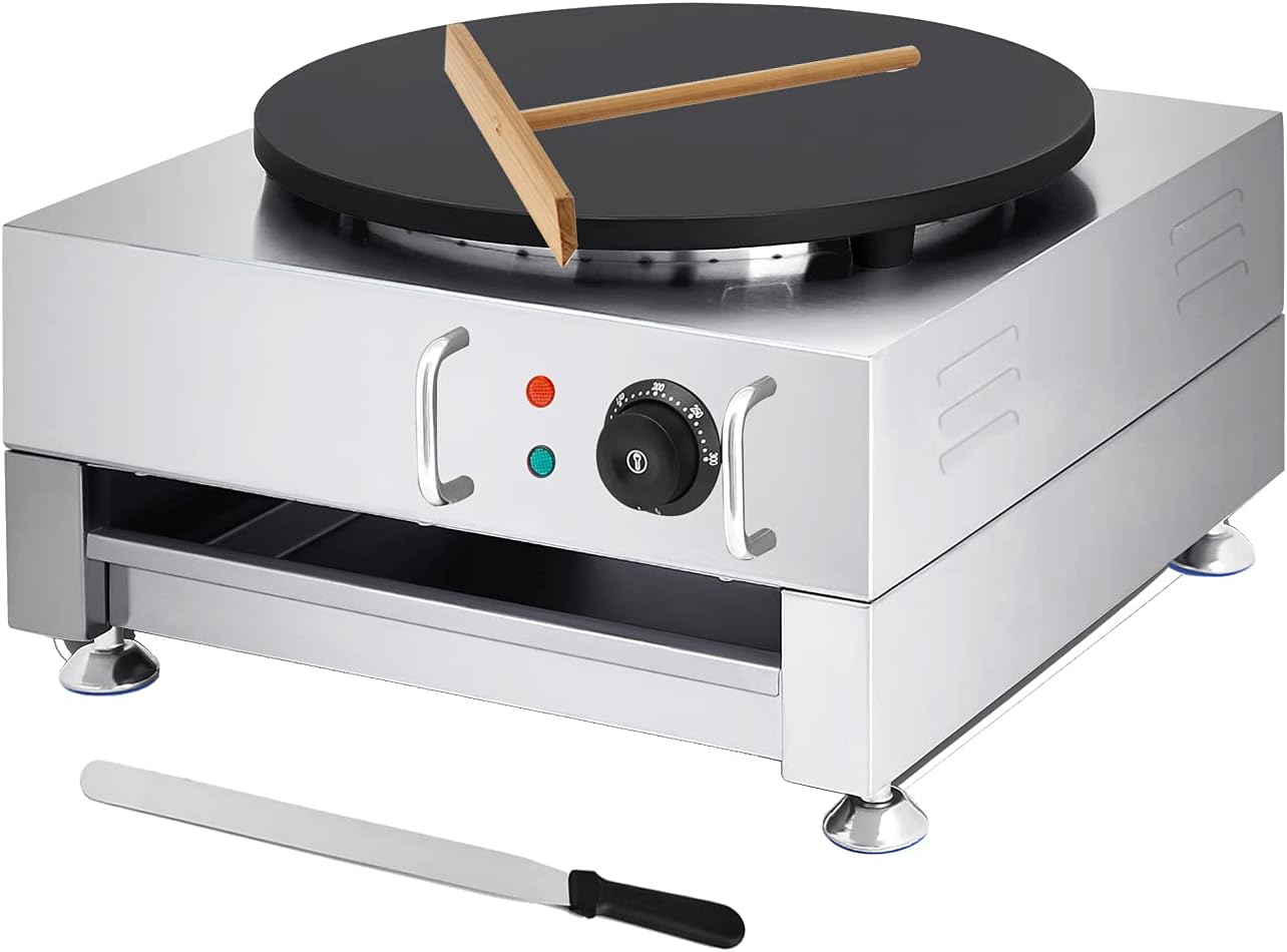 KOUWO 16 Electric Crepe Maker - Large, Easy Cooking