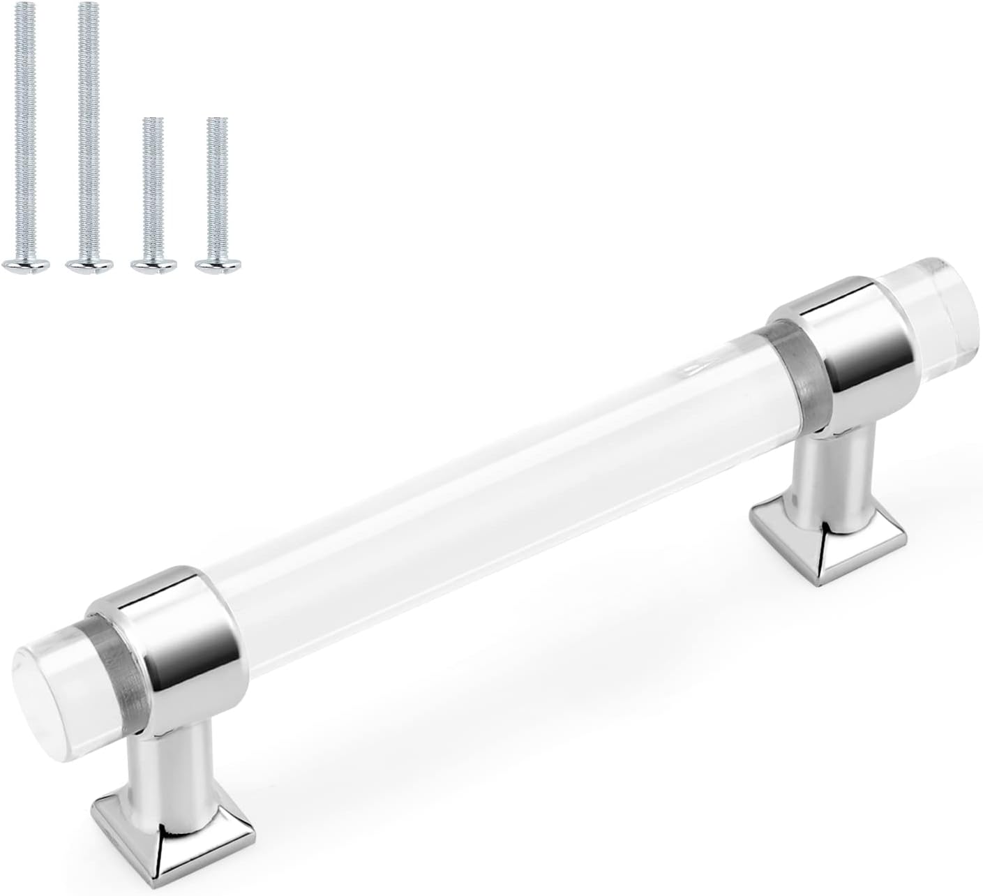 Probrico 10 Pack 3-3/4 Inch Hole Center Cabinet Pulls for Home