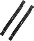 (2PCS) 942-04385 Mulching Lawn Mower Blades 3-in-1 - Fits 30 in Deck