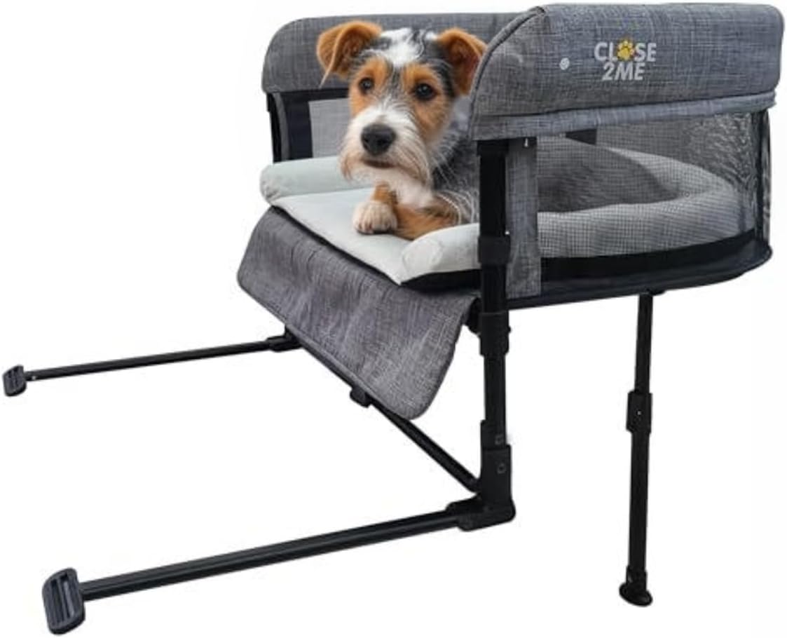 Englacha Close2me Bedside Pet Bed for Cats and Dogs - Cozy Crib