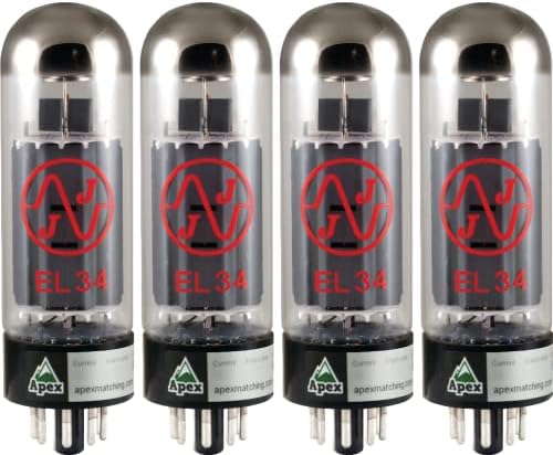 JJ EL34 Burned In Vacuum Tube for Superior Performance and Stability
