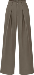 BTFBM Women's High Waist Palazzo Pants for Chic Everyday Style