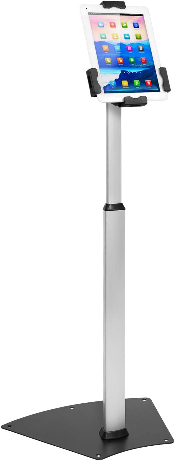 Anti-Theft Universal Tablet Floor Stand for iPad and Galaxy