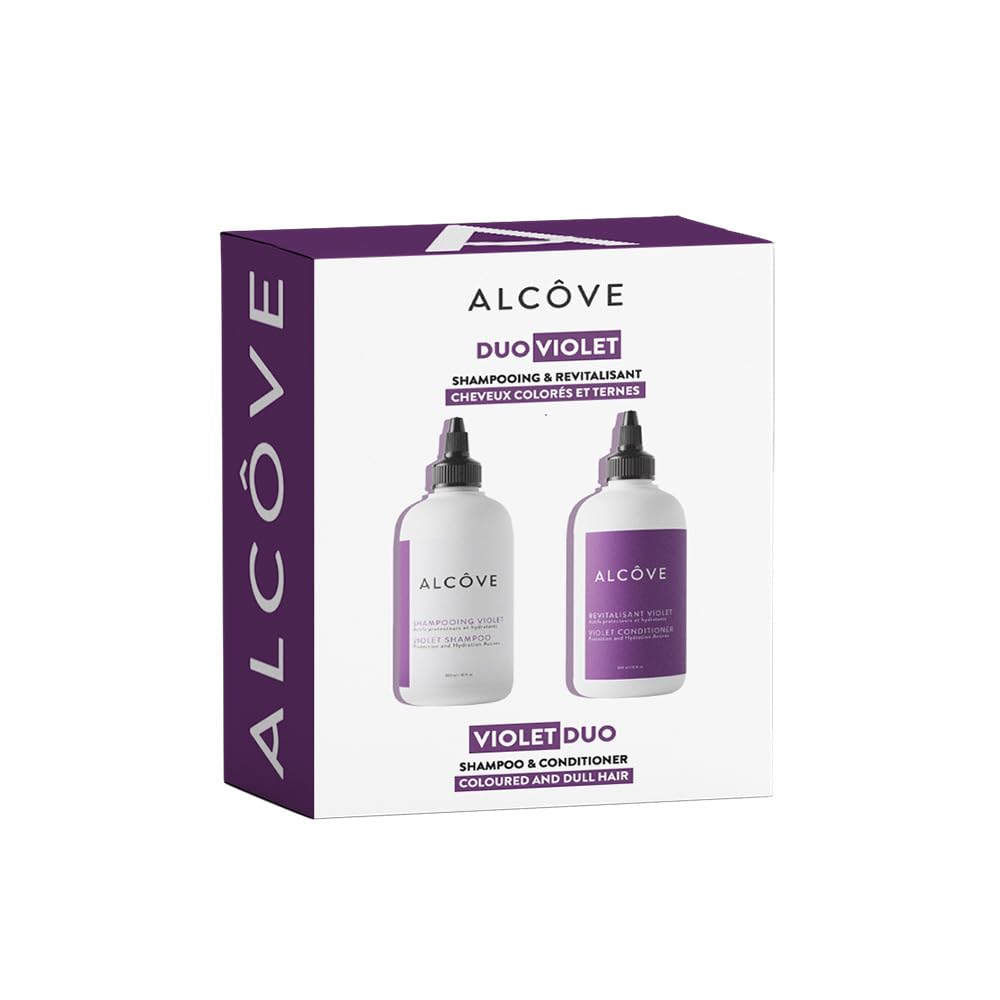 Vibrant Hair Combo: Alcve Violet Duo 300ml/10oz