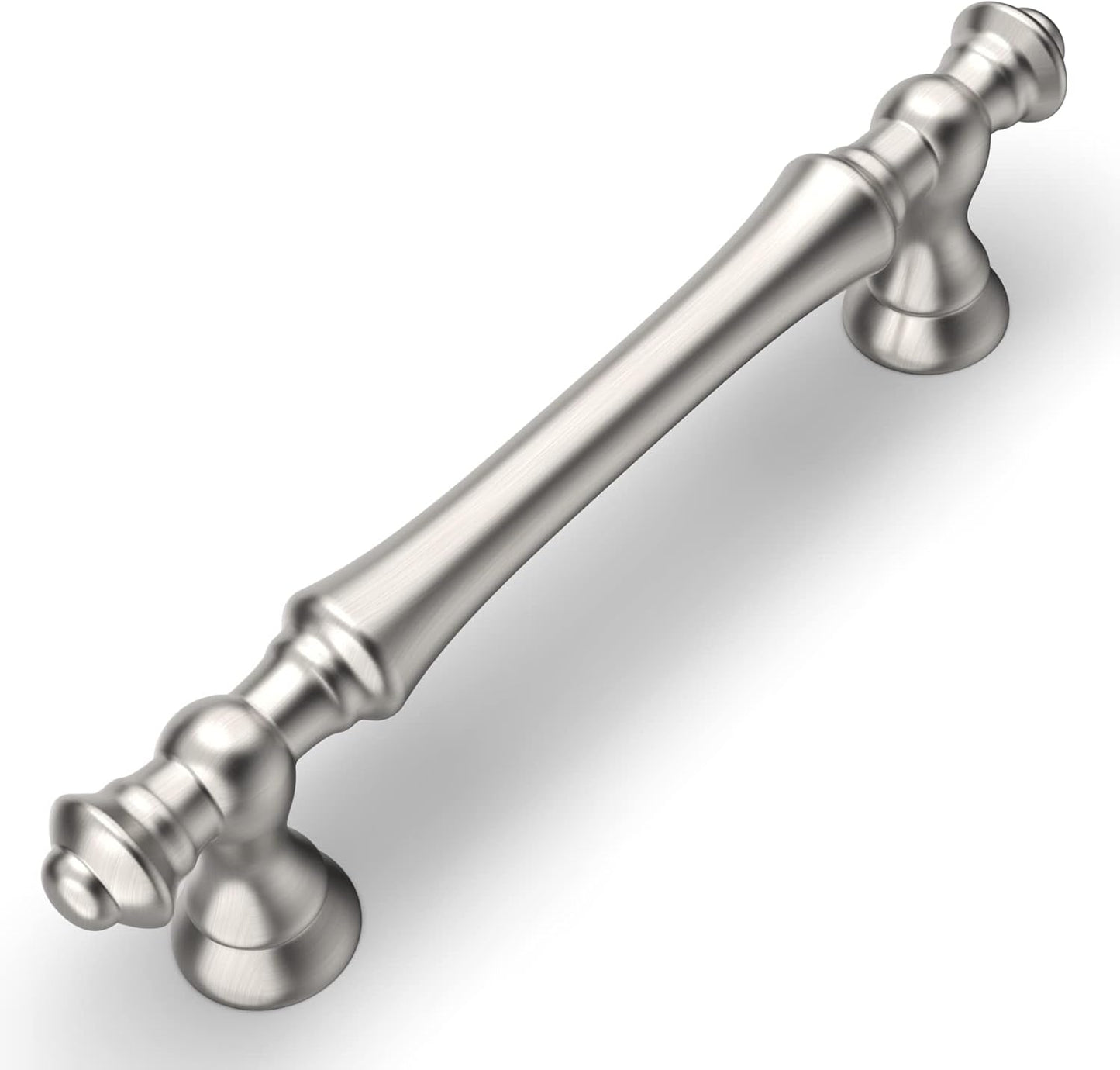 Amerdeco 10 Pack Brushed Satin Nickel Cabinet Hardware Pulls