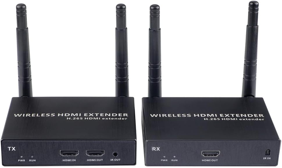 Crystal Clear 1080P Wireless HDMI Kit w/328ft Range & IR Support