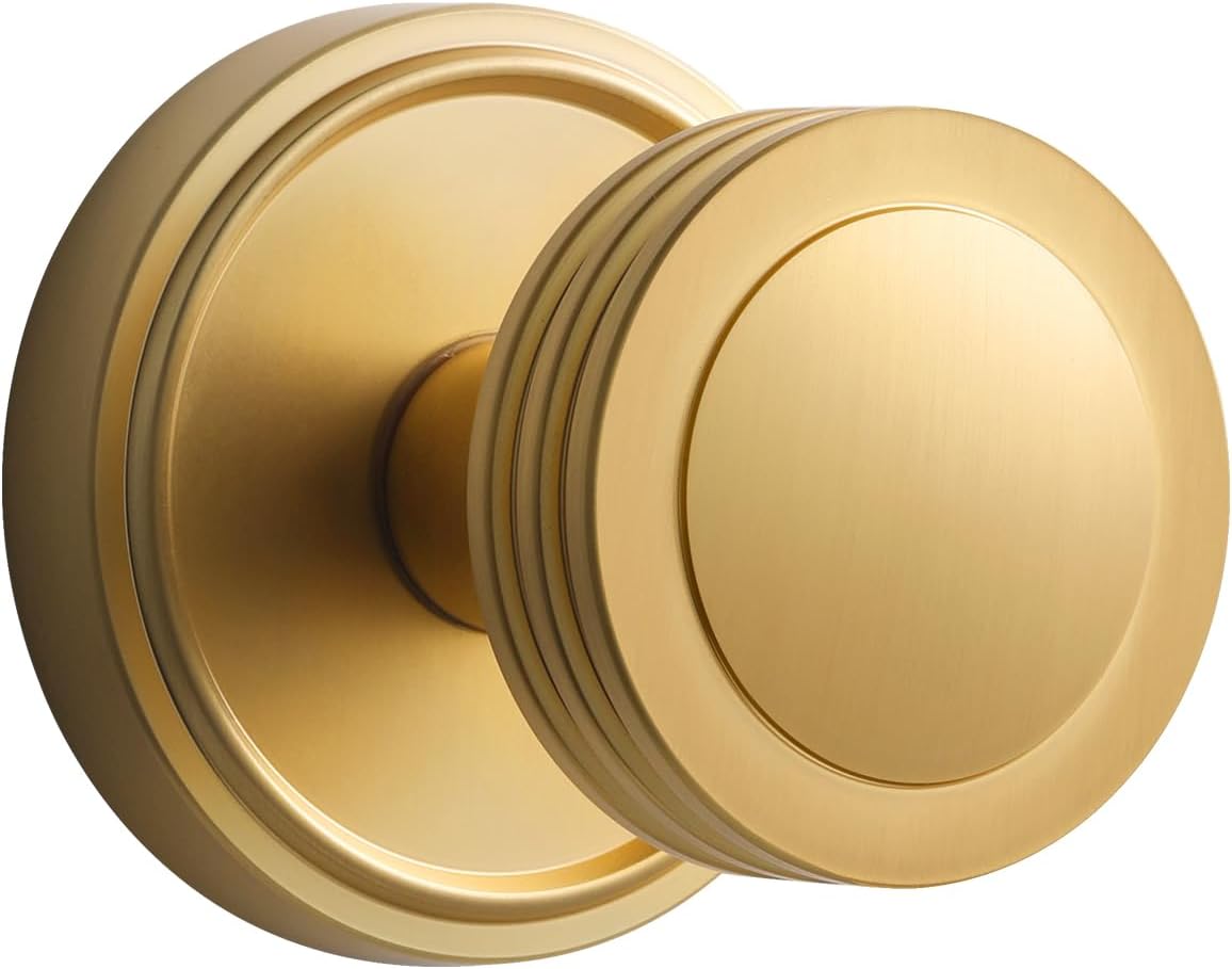 Elegant Dummy Gold Door Knobs for Stylish Home Decor