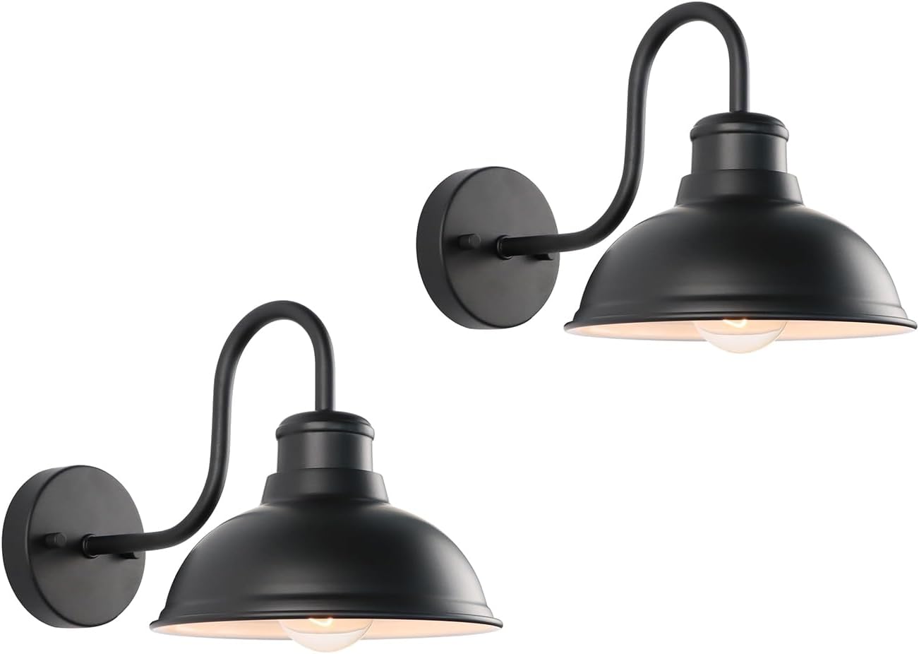 Outdoor Gooseneck Barn Light for Vintage Farmhouse Style