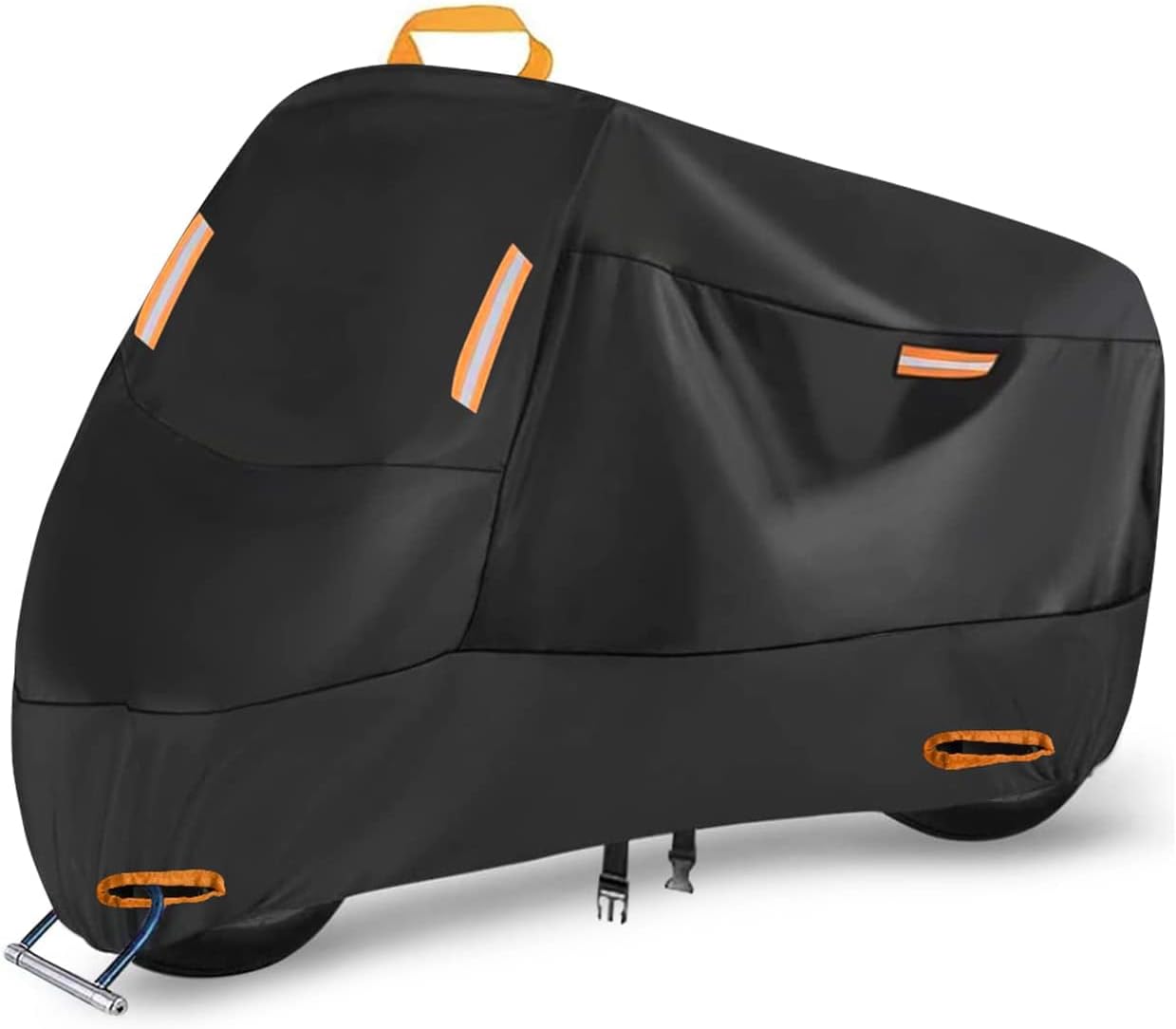 Motorcycle Cover Waterproof Outdoor for Touring Cruiser 4XL