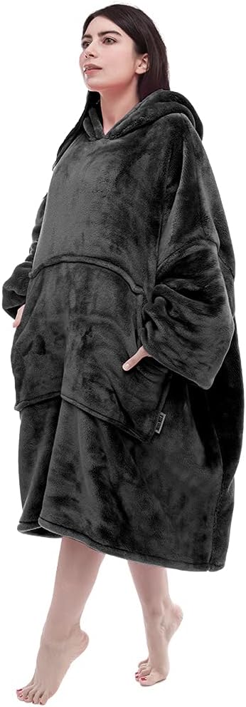 Miss Mila Extra Long Hoodie Blanket - Warm & Cozy!