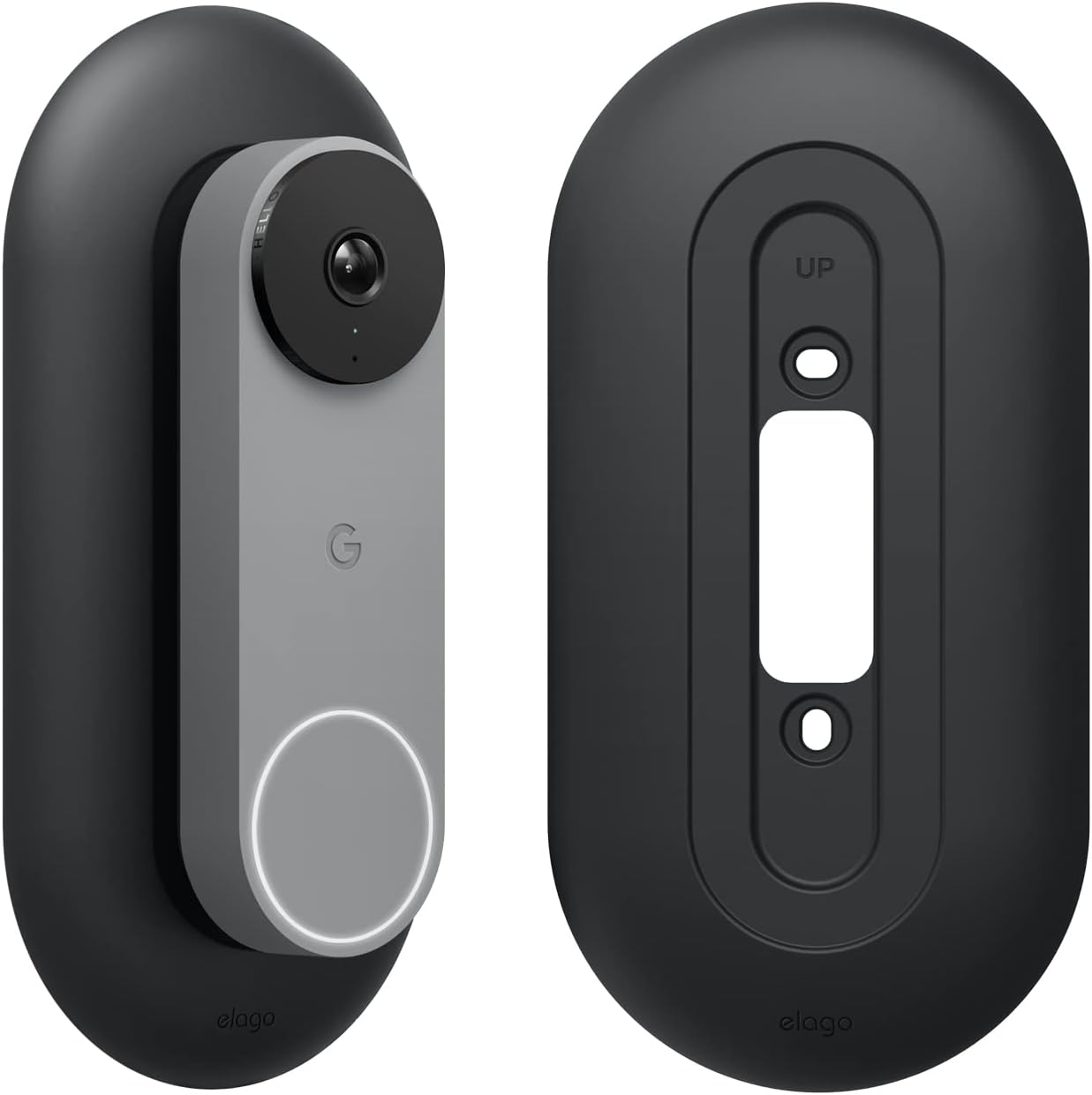 elago Mount for Google Nest Hello - Perfect Angle & Color Match