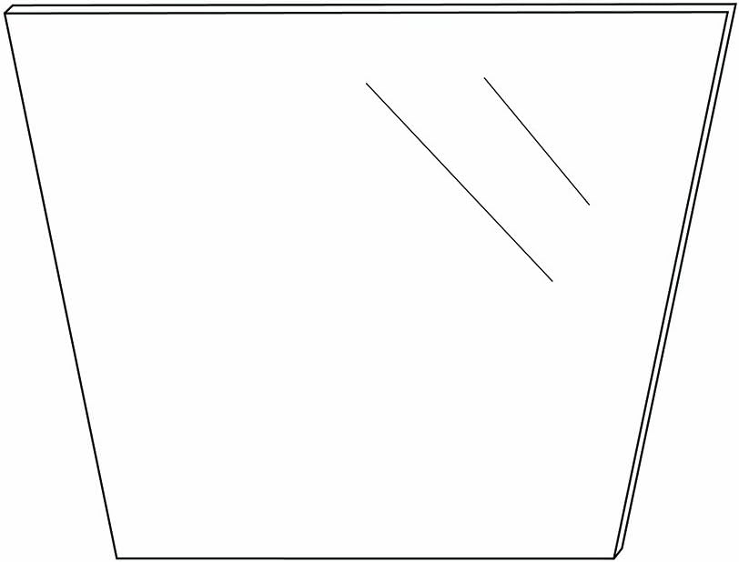 Ikan PT2500-G Replacement Glass for PT-Elite and PT-2500 Stand