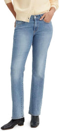 Levi's Women's Classic Bootcut Jeans - Mid Rise 9 1/2ft Front Rise