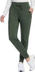 Women's Fleece Lined Water-Resistant Sweatpants - Warm