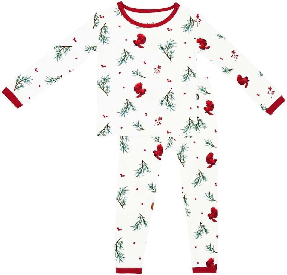KYTE BABY Toddler Pajama Set - Soft Bamboo Rayon Pjs for Kids