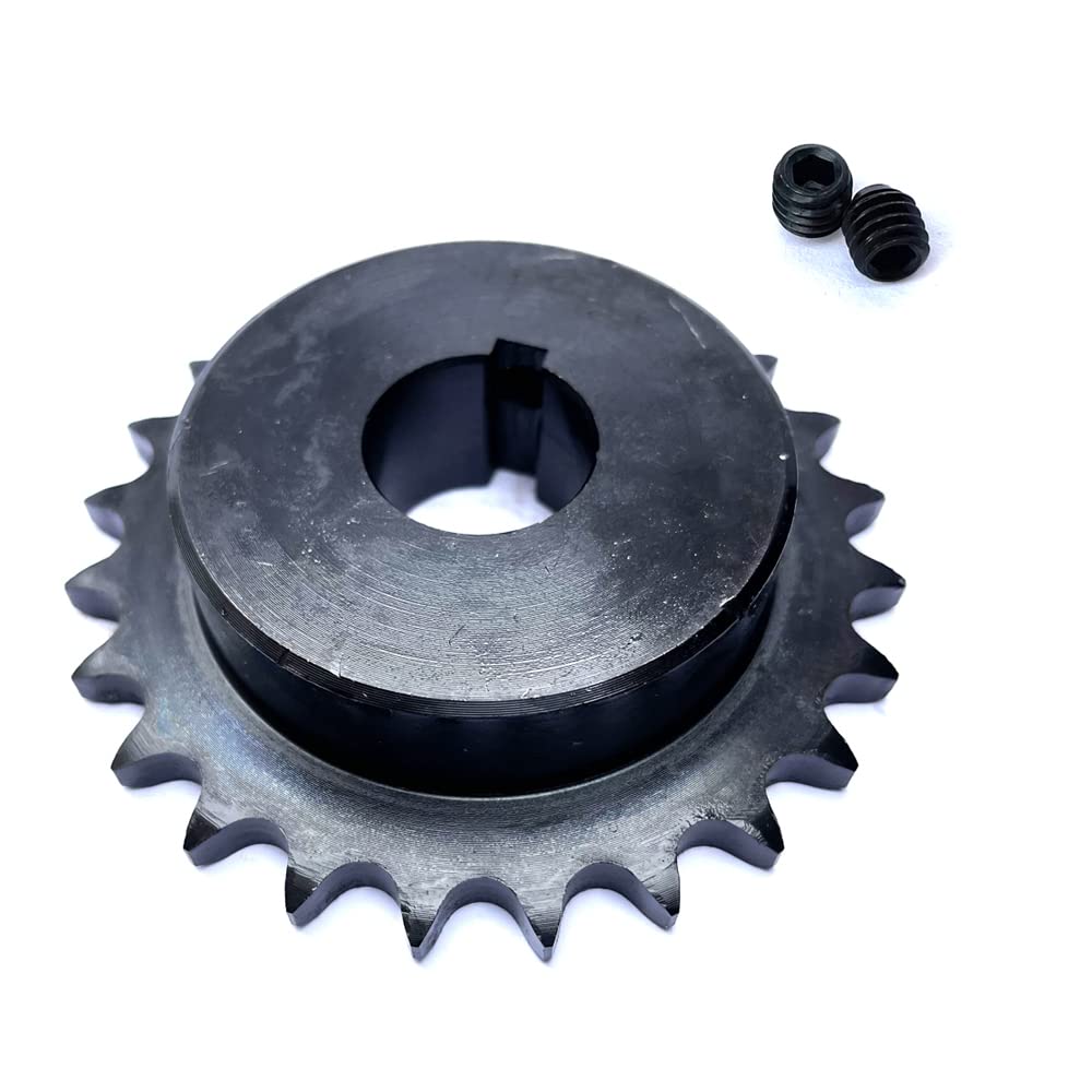 40 Roller Chain Sprocket B Type 1 in Bore Rust Prevention 24 Tooth