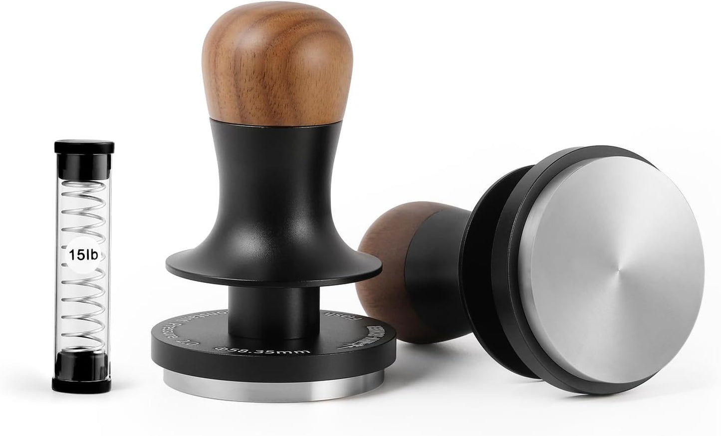 Espresso Tamper with Sound Feedback for Perfect Tamping