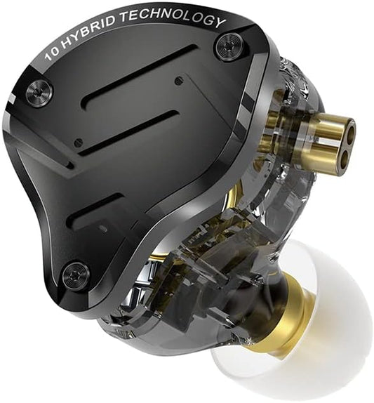 KZ ZS10 PRO X HiFi IEMs Earbuds with Upgraded Hybrid Drivers