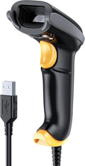 TEEMI 2D Barcode Scanner USB Wired Handheld - Fast Reliable Scans