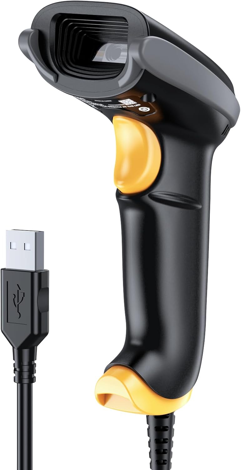 TEEMI 2D Barcode Scanner with High Speed Decoding Ability