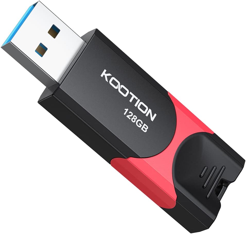 128GB Fast Retractable USB 3.0 Drive by KOOTION