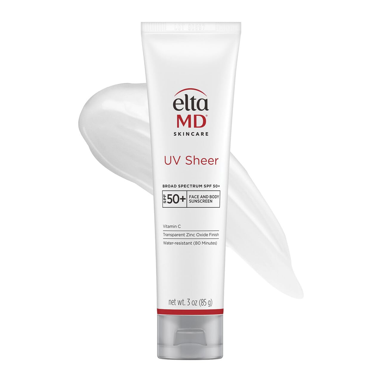 EltaMD UV Sheer Face Sunscreen SPF 50+ No White Cast Formula