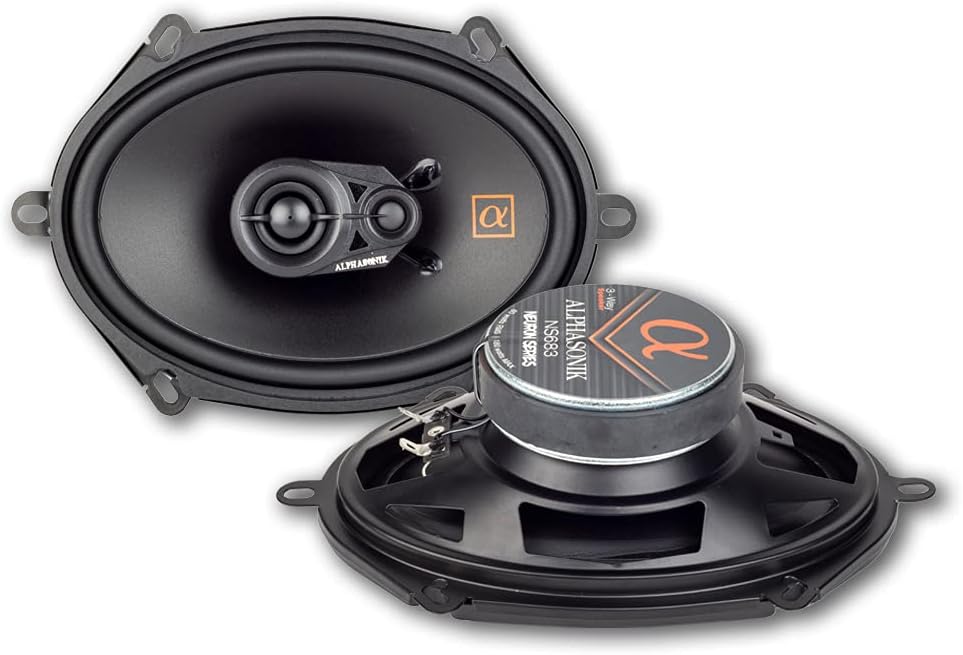 Alphasonik NS683 Neuron Series 6x8/5x7 Car Audio Speakers Review