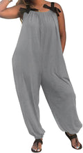 Plus Size Spaghetti Strap Baggy Romper Jumpsuit - Comfortable Everyday