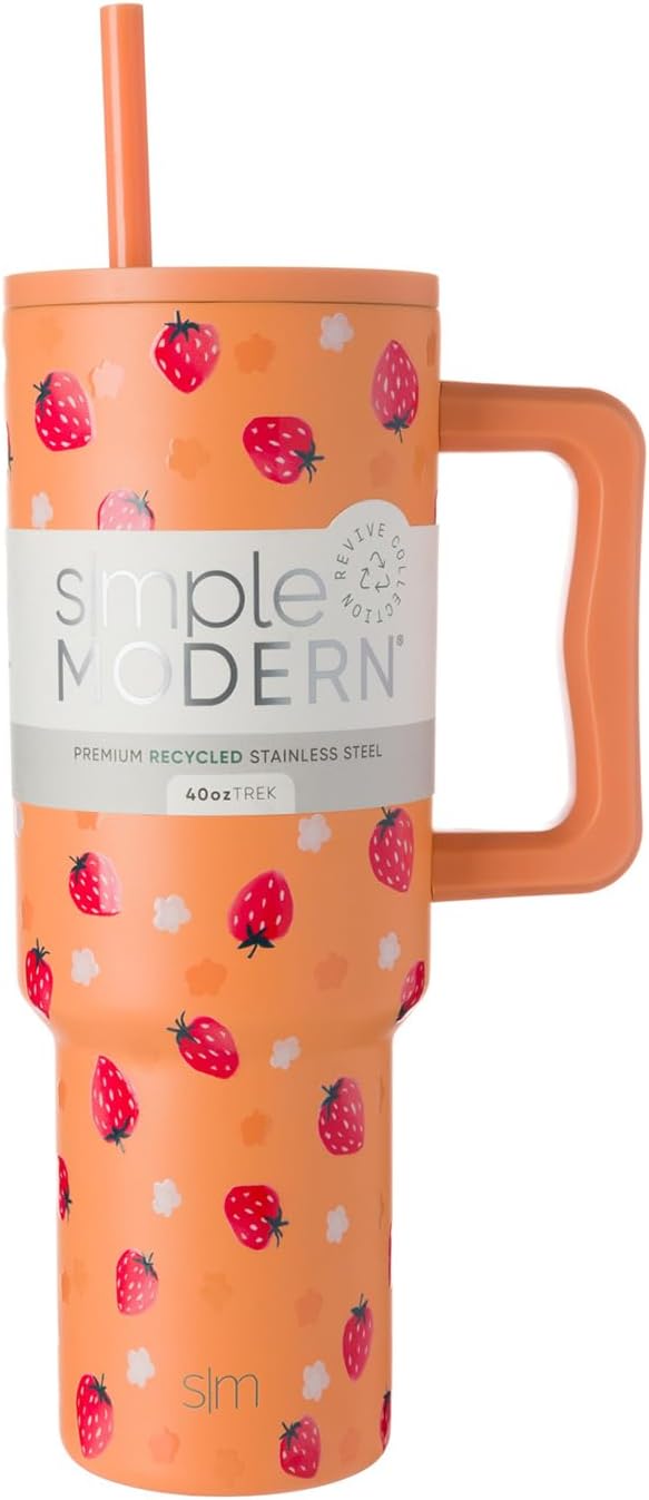Simple Modern 40 oz Trek Tumbler with Handle and Straw Lid Review