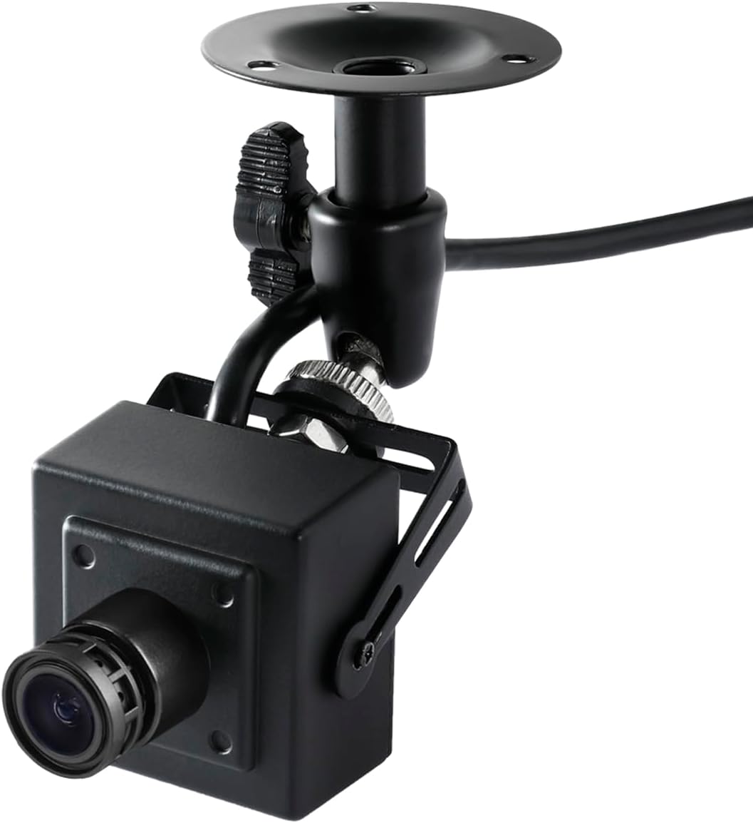 UltraHD Mini IP Camera: 360 Mount, Motion Detection
