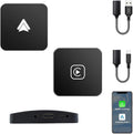 Wireless CarPlay & Android Auto Adapter - 2-in-1 Mini AI Box