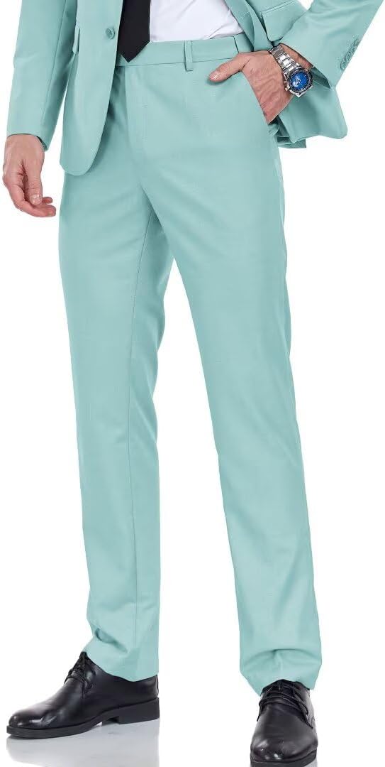 Men's Dress Pants Slim Fit for Formal and Casual Occasions