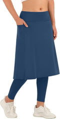 ANIVIVO Women Long Knee Length Skirt with Full Leggings Review