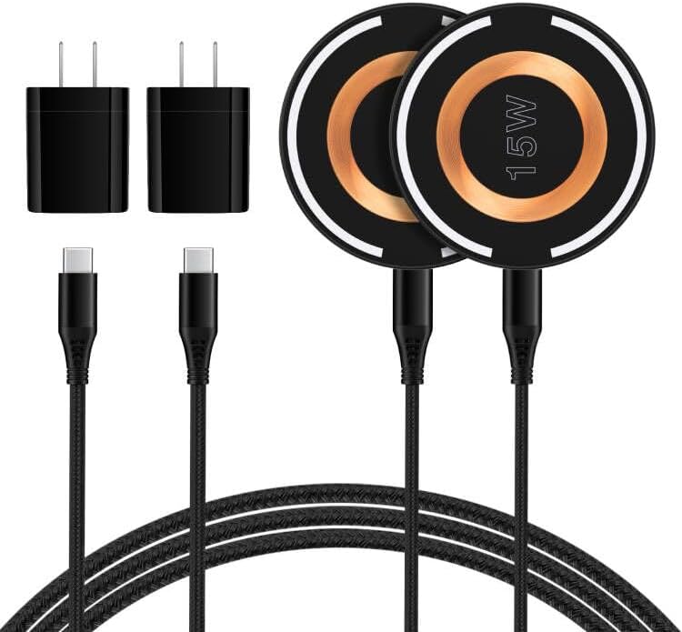 15W Fast Wireless Charging Pad for Samsung & iPhone