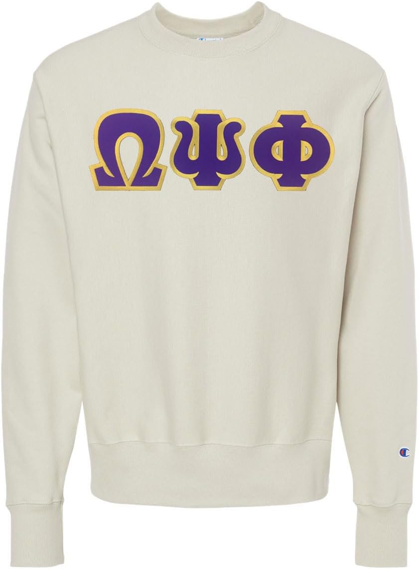 Champion Crewneck: Official Omega Psi Phi Gear