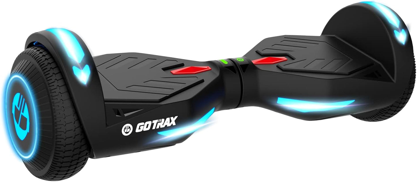 GOTRAX Hoverboard with 6.5in LED Tires for Fun Rides