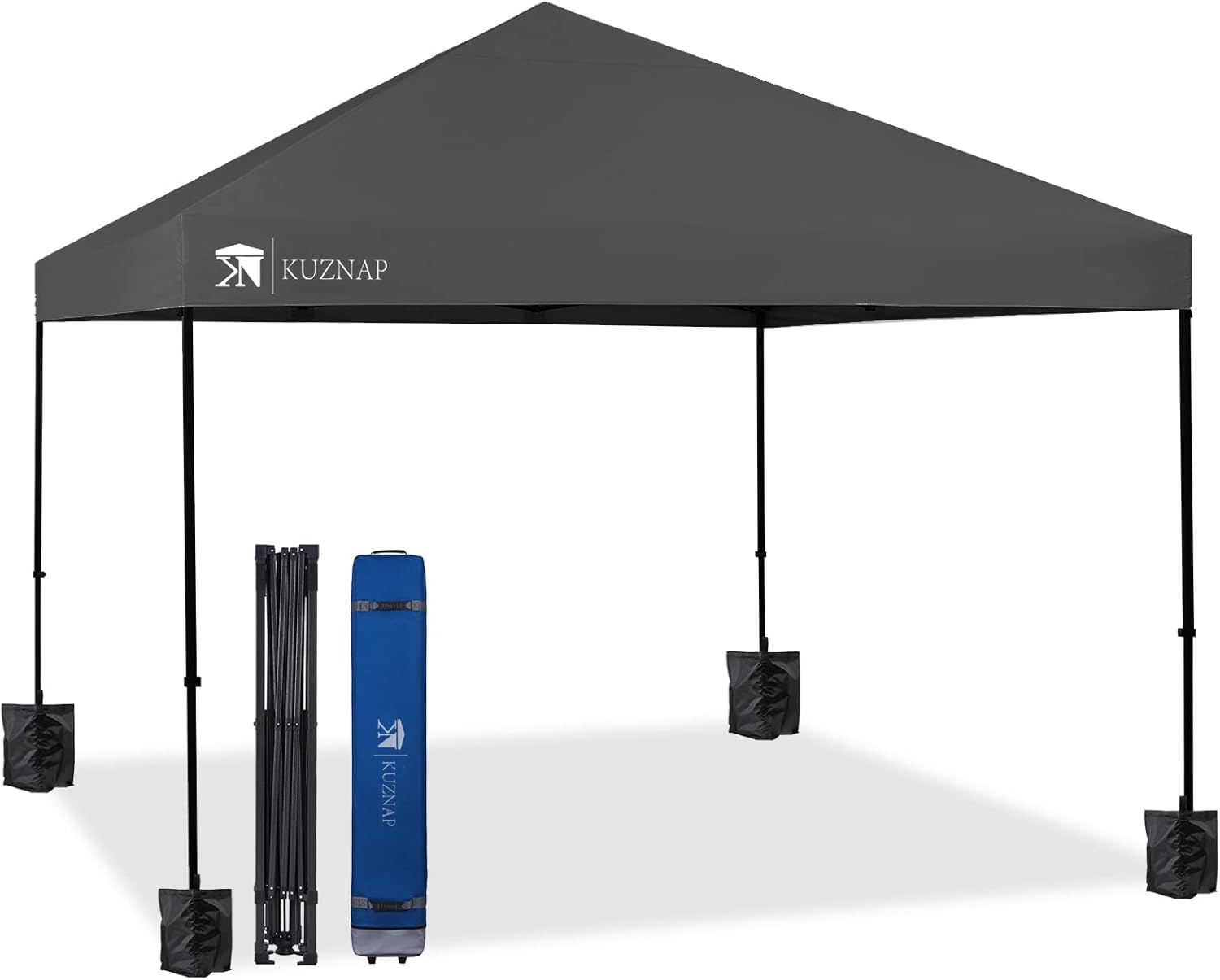 Patented EZ Setup 12x12 Canopy- Bonus Sandbags & Stakes!