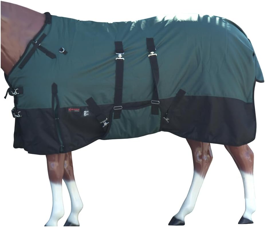 HILASON 1200D Winter Waterproof Poly Horse Blanket Belly Wrap