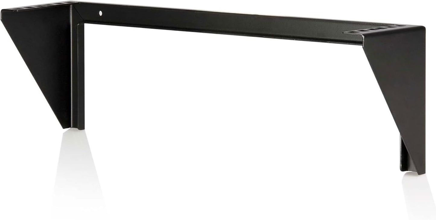 2U Vertical Wall Mount Patch Panel Bracket for Network Equipment