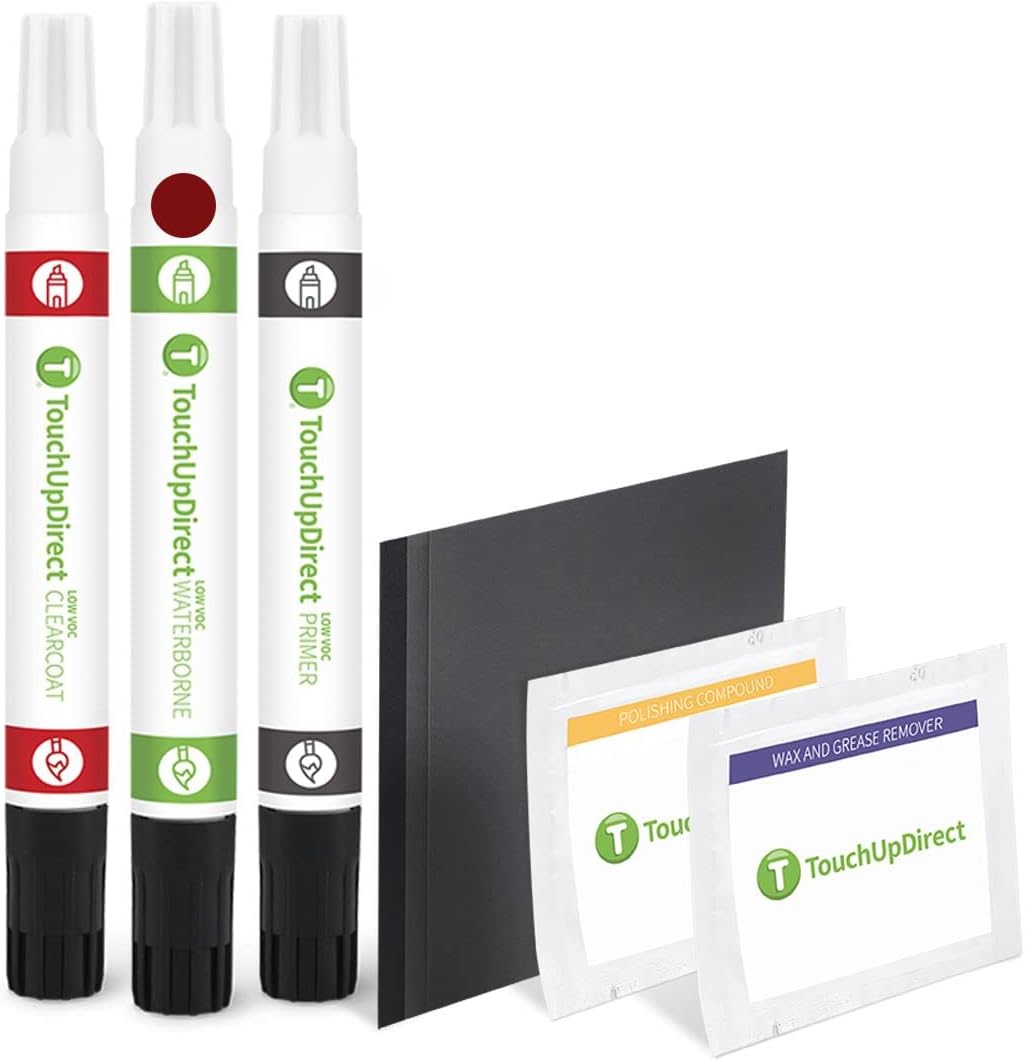TouchUpDirect 3R3 Barcelona Red Pearl Touch Up Paint Combo