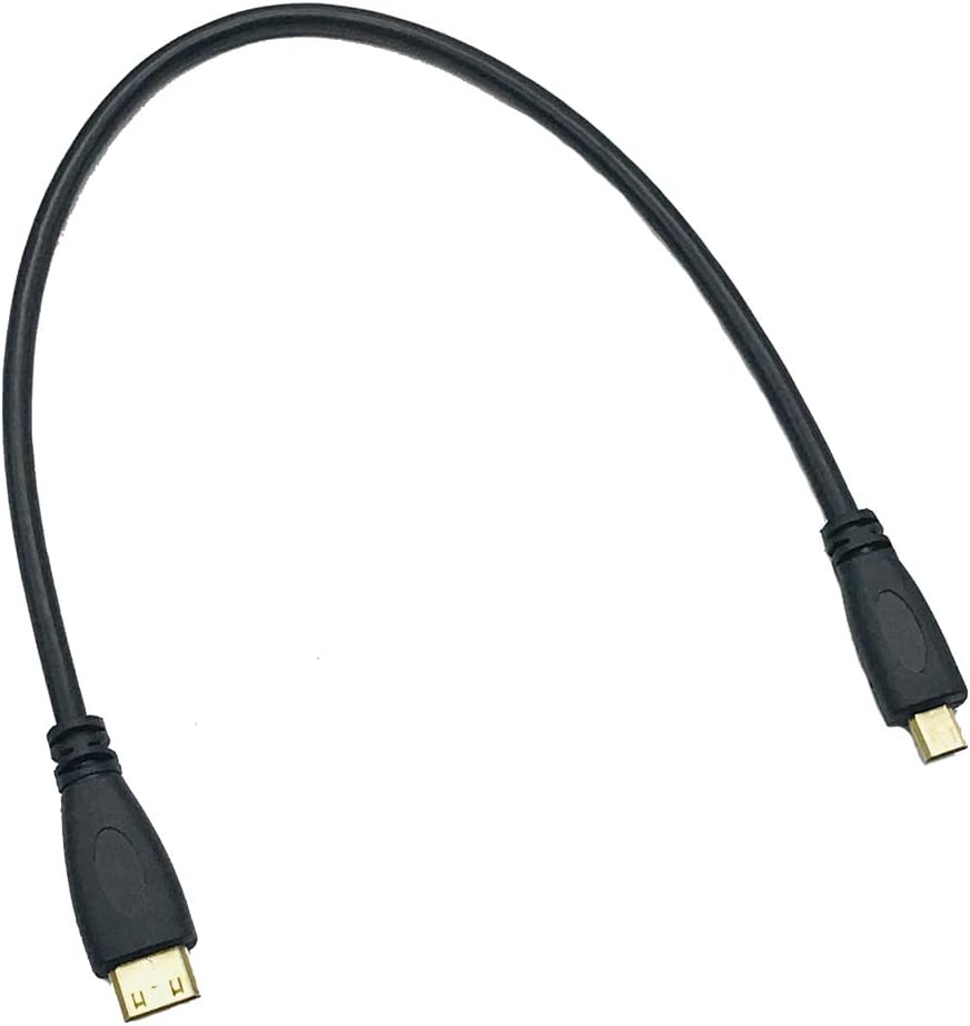 Seadream 1ft Micro HDMI to Mini HDMI Adapter Cord